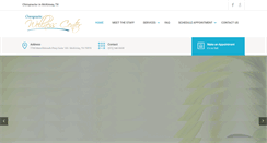 Desktop Screenshot of chiropracticwc.com