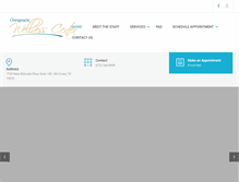 Tablet Screenshot of chiropracticwc.com